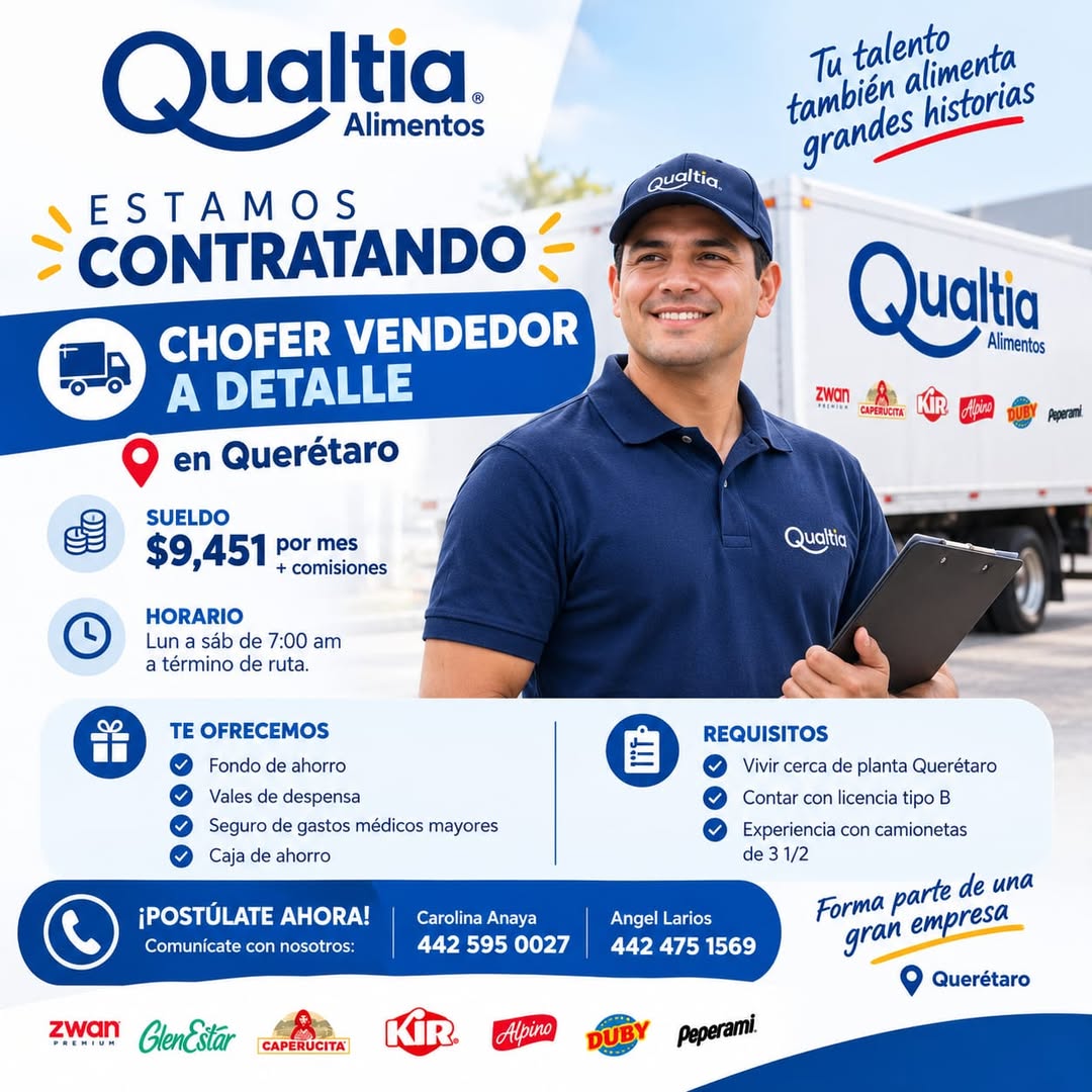 Chofer Vendedor a detalle