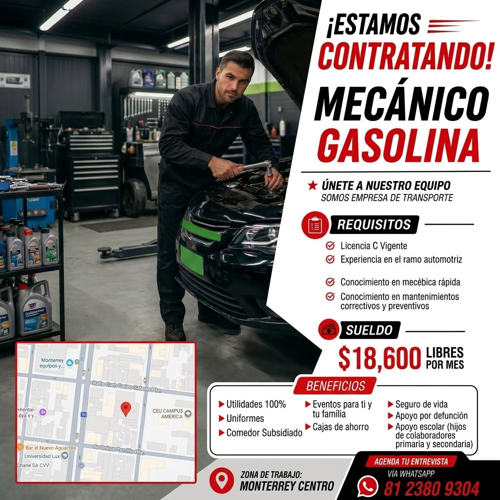 Mecánico Gasolina