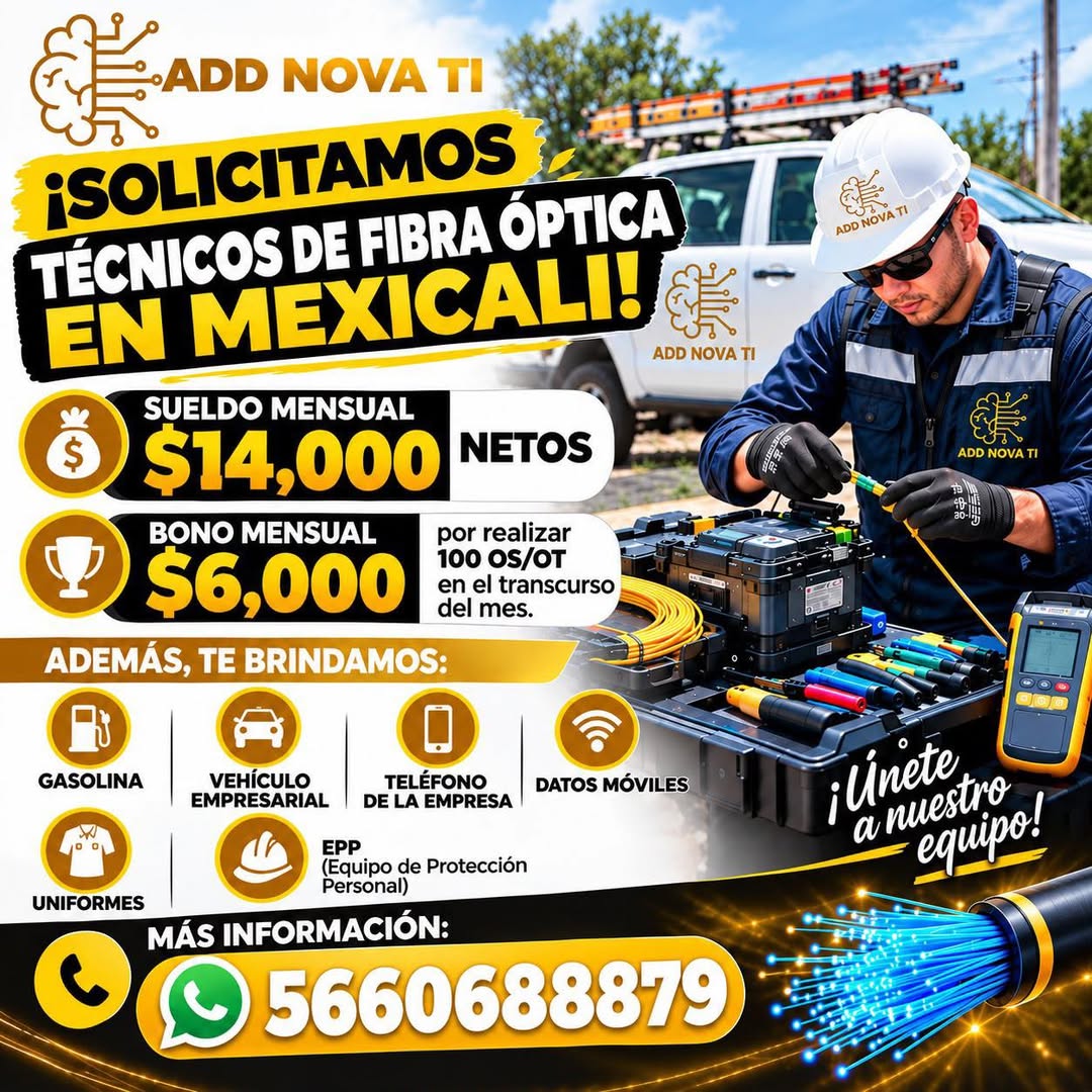 Técnico de Fibra Óptica