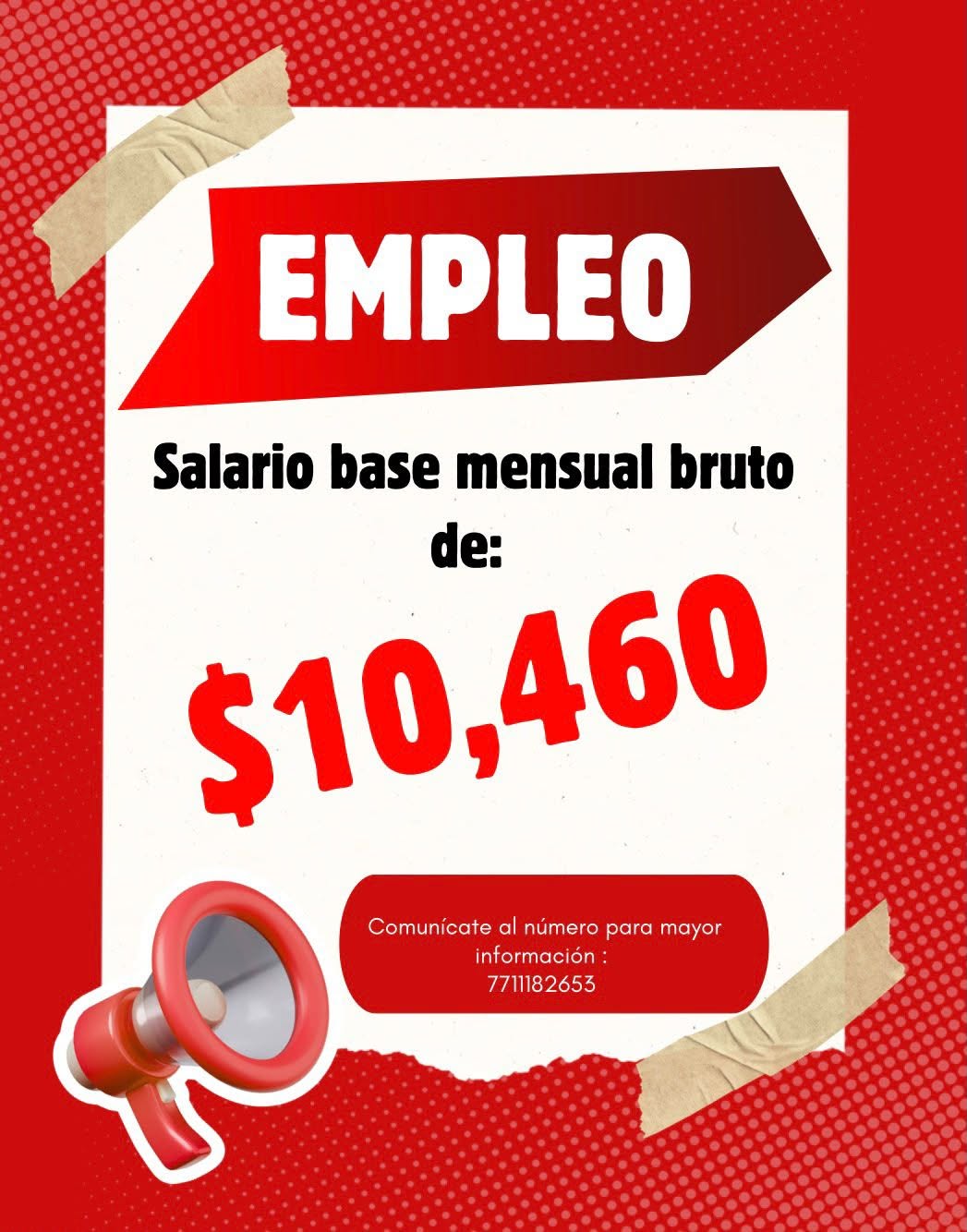 Vacante disponible