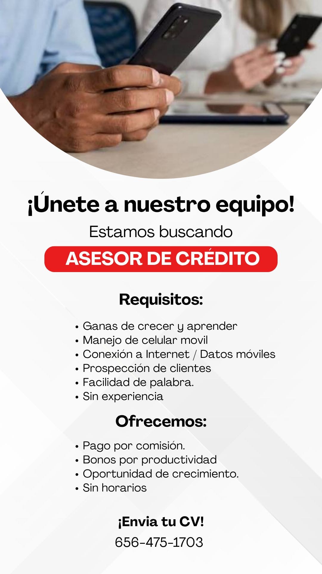 Asesor de Crédito Departamental