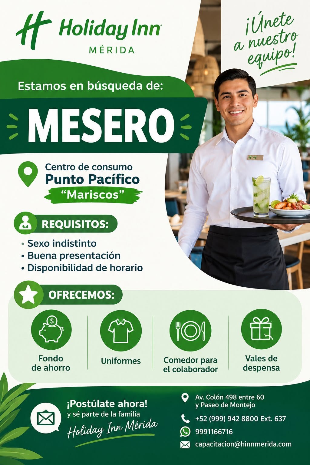 Mesero(a)