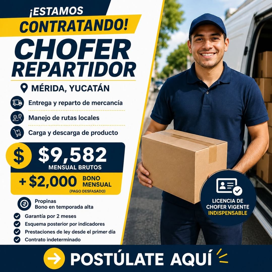 Chofer Repartidor