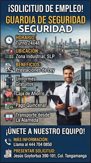 Vacante disponible