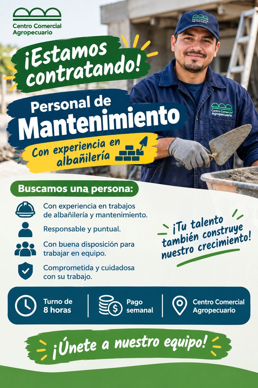 Personal de Mantenimiento