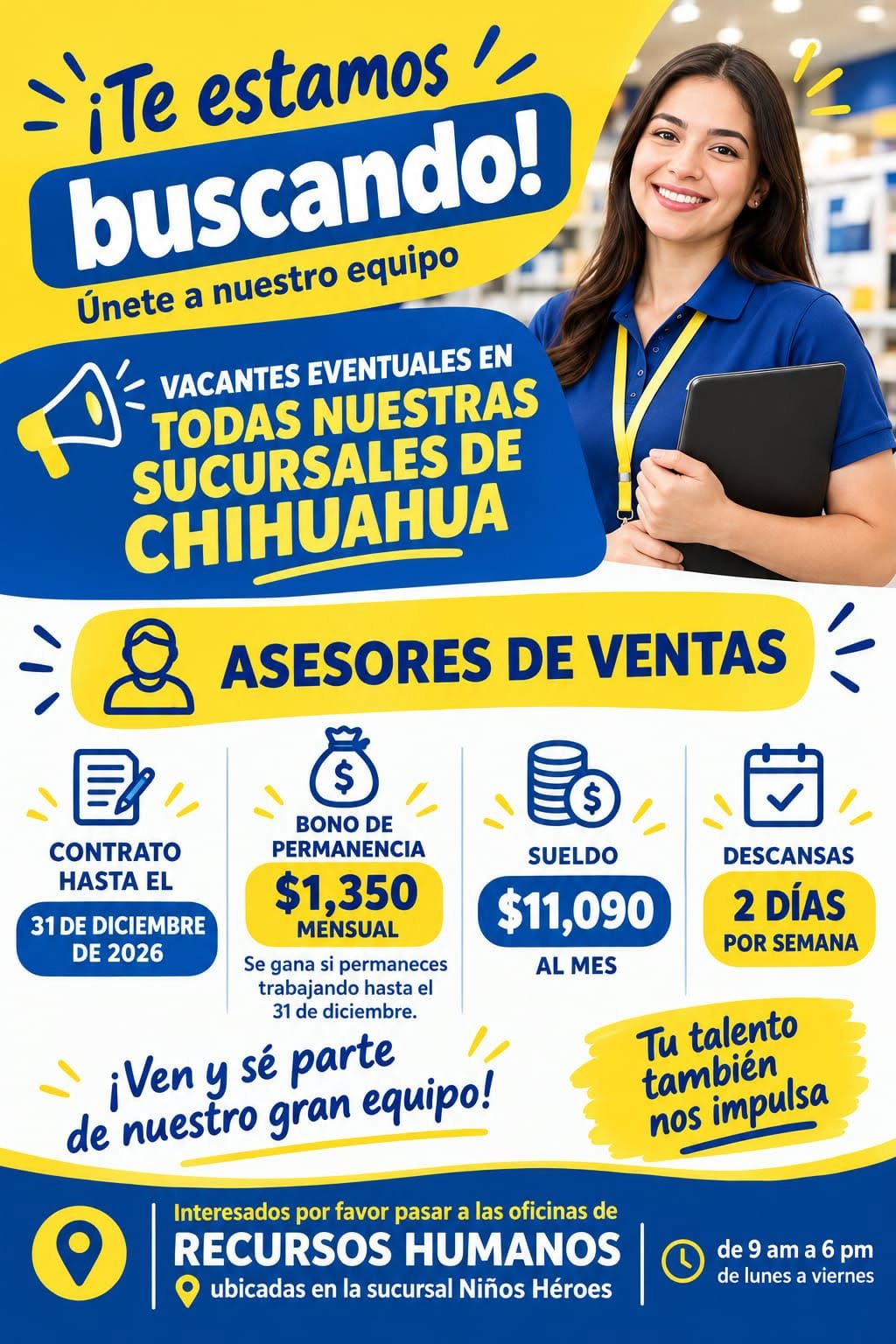 Vacante disponible
