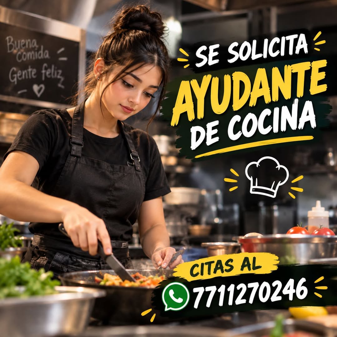 Ayudante de Cocina