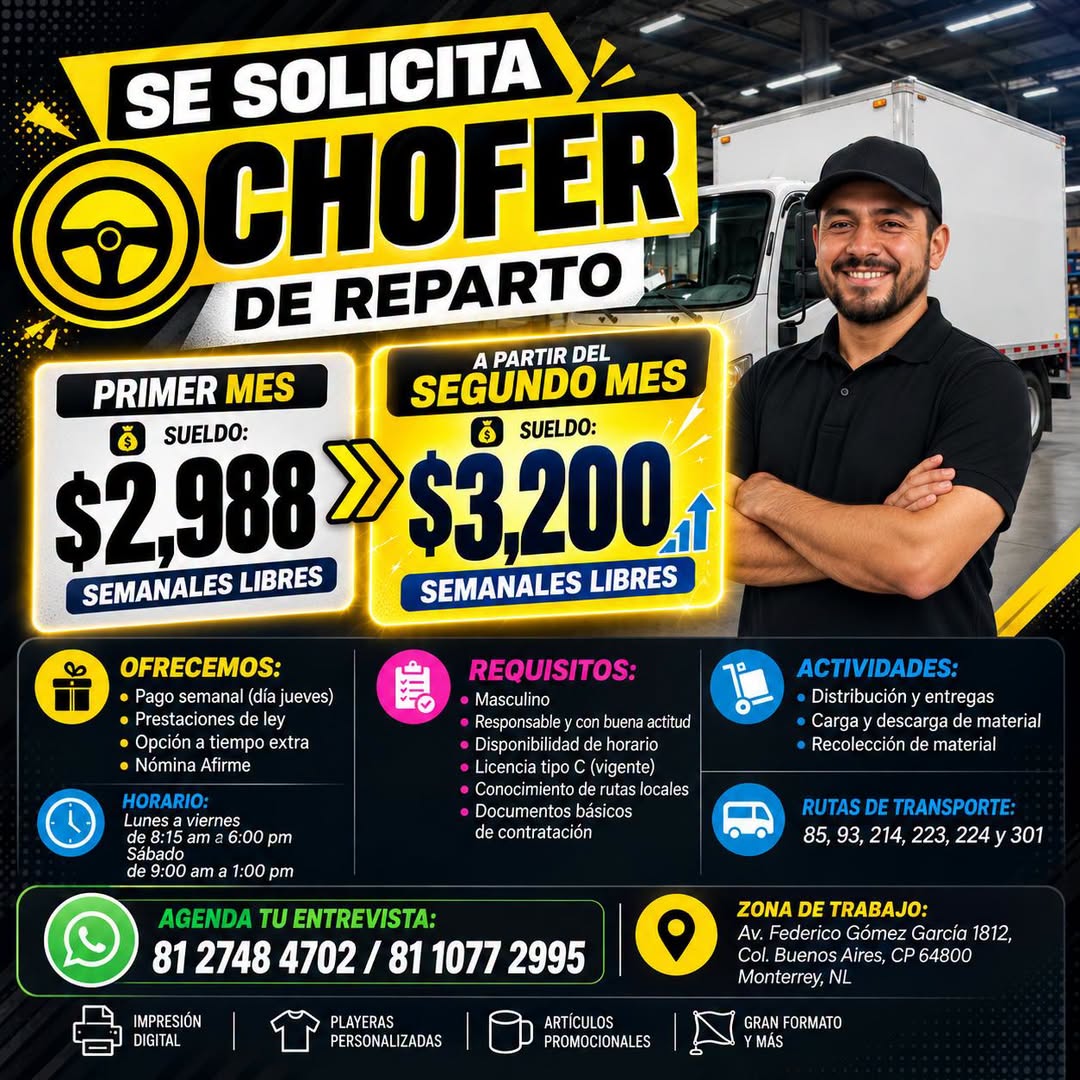 Chofer de Reparto