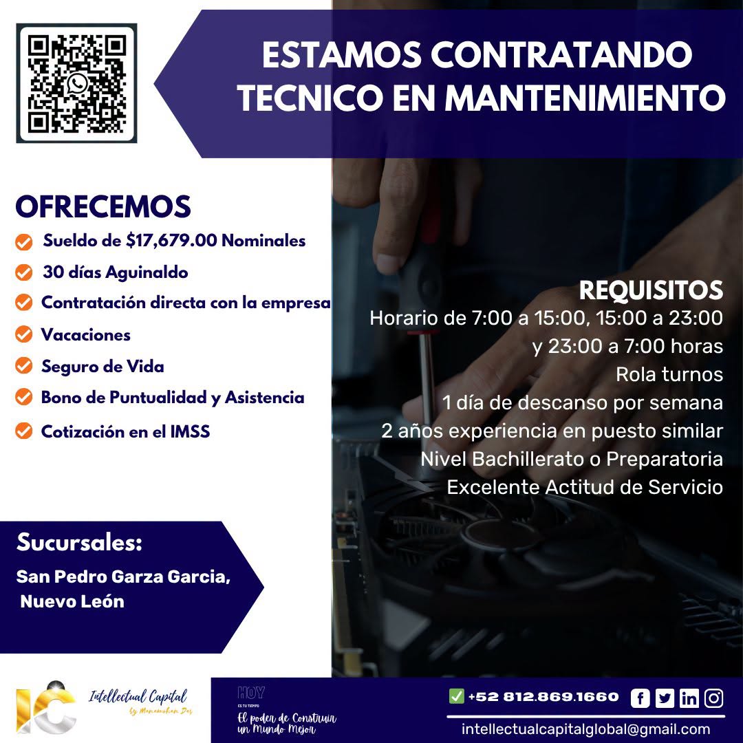 Vacante disponible