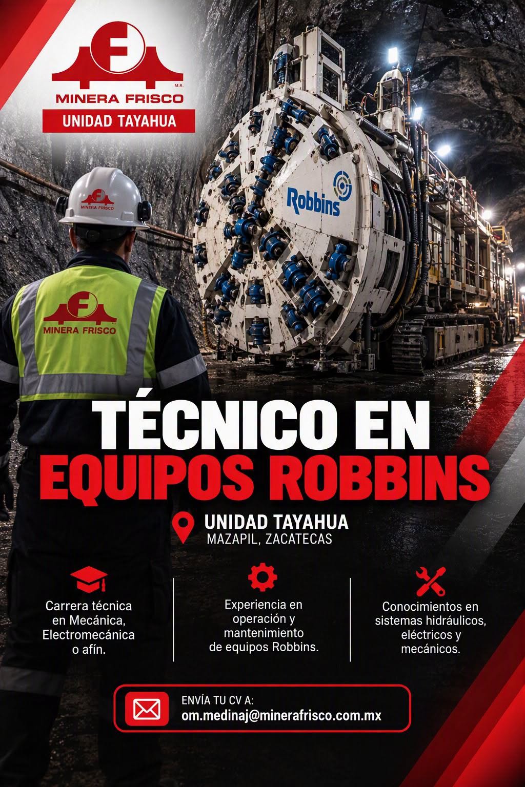 Técnico en Equipos Robbins