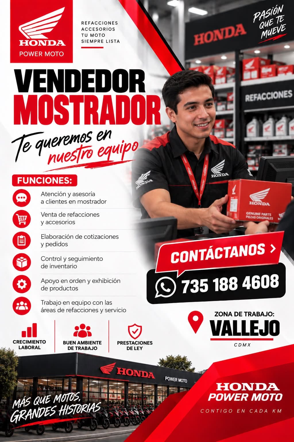 Vendedor de Mostrador