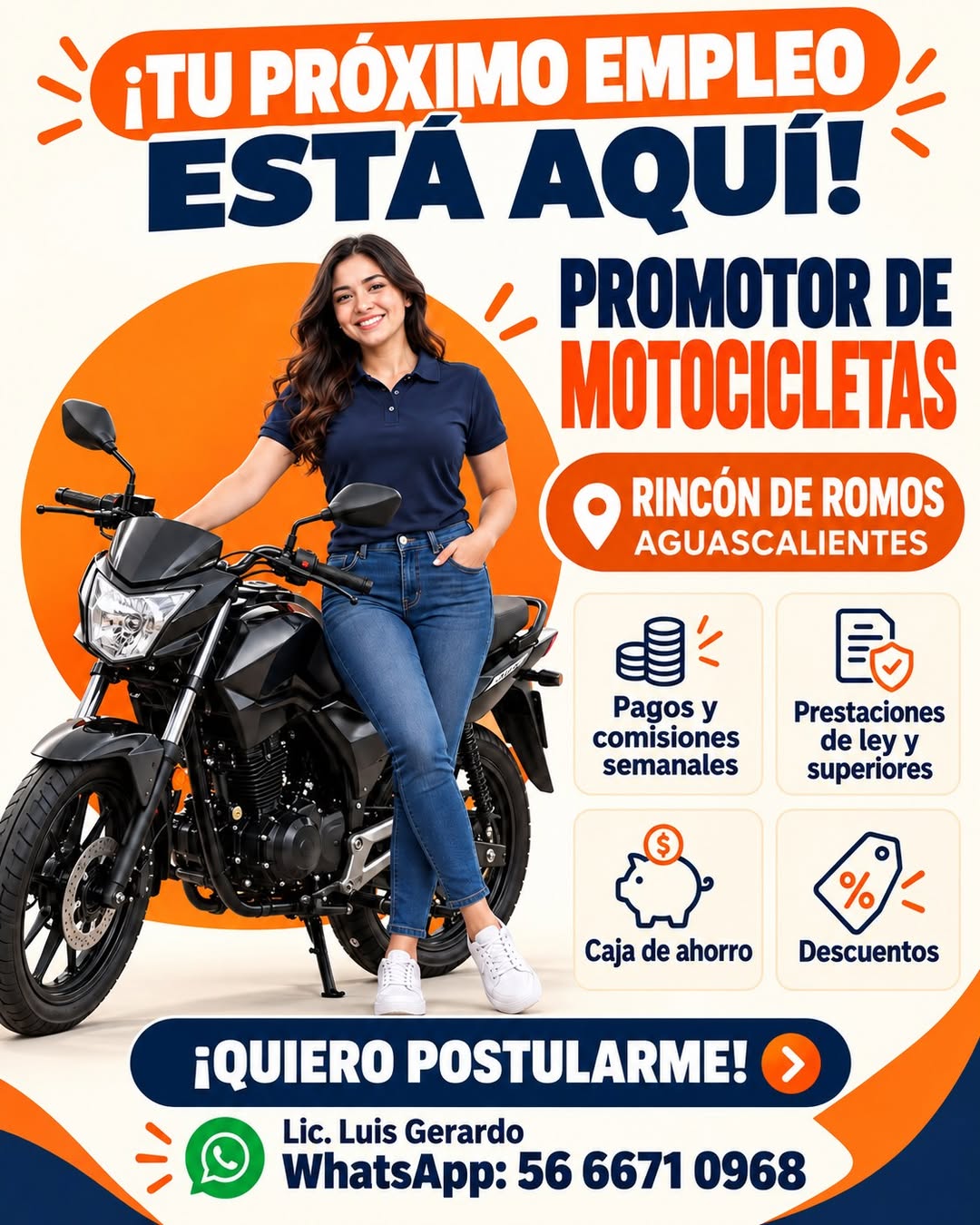 Promotor de motocicletas