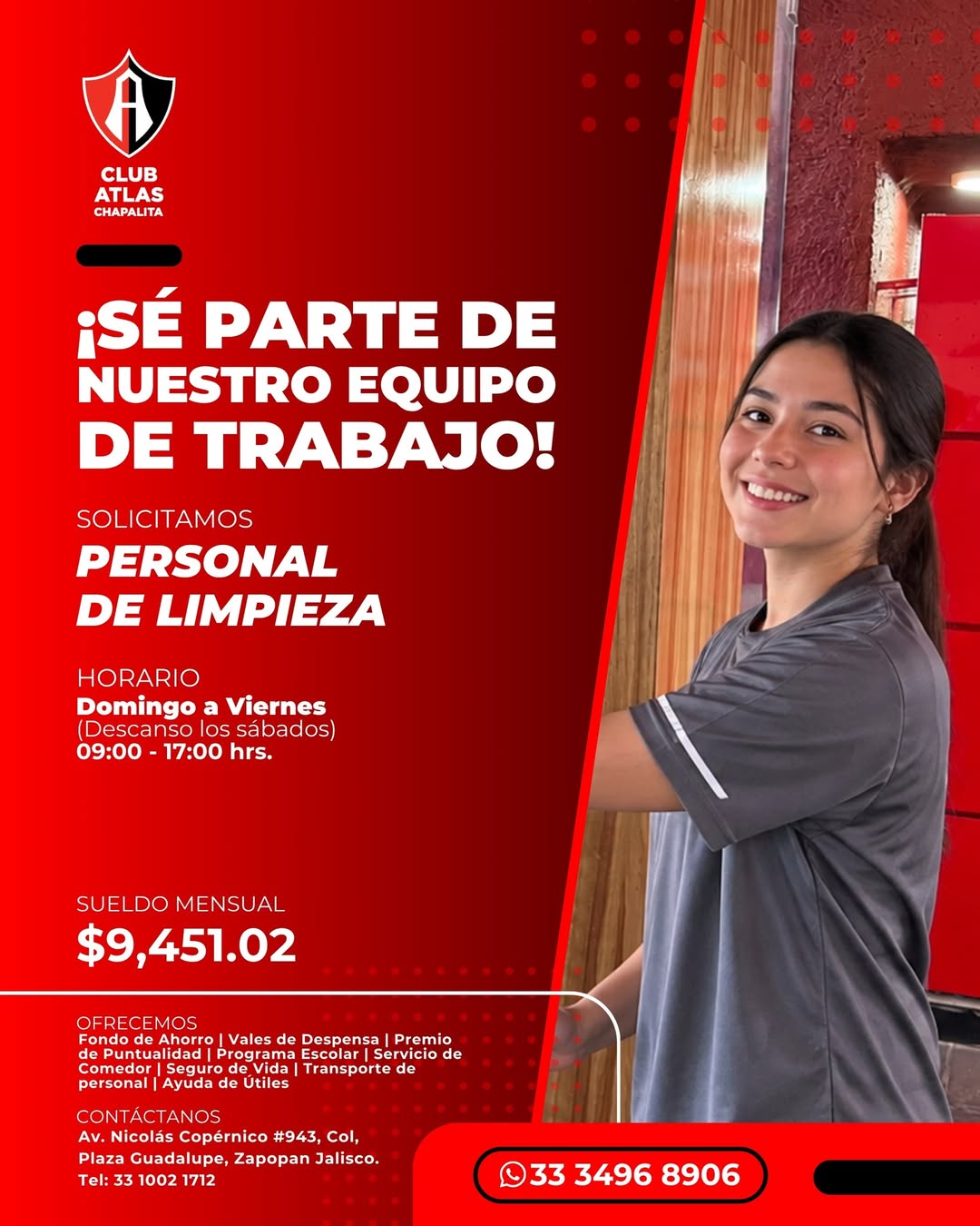 Personal de limpieza