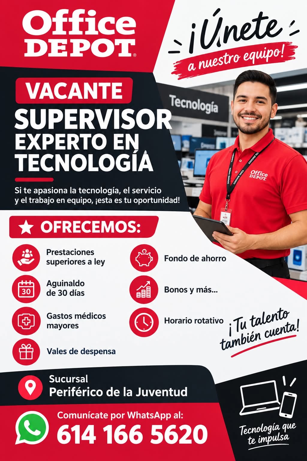 Supervisor en tecnología