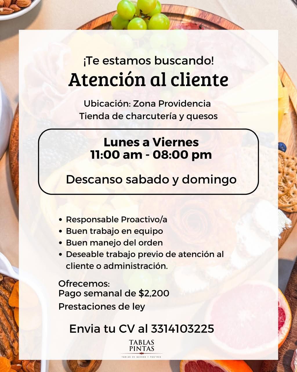 Vacante disponible