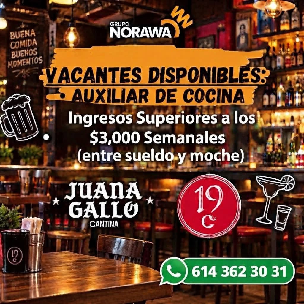 Auxiliar de Cocina