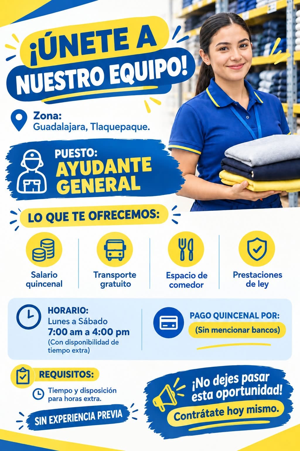 Vacante disponible