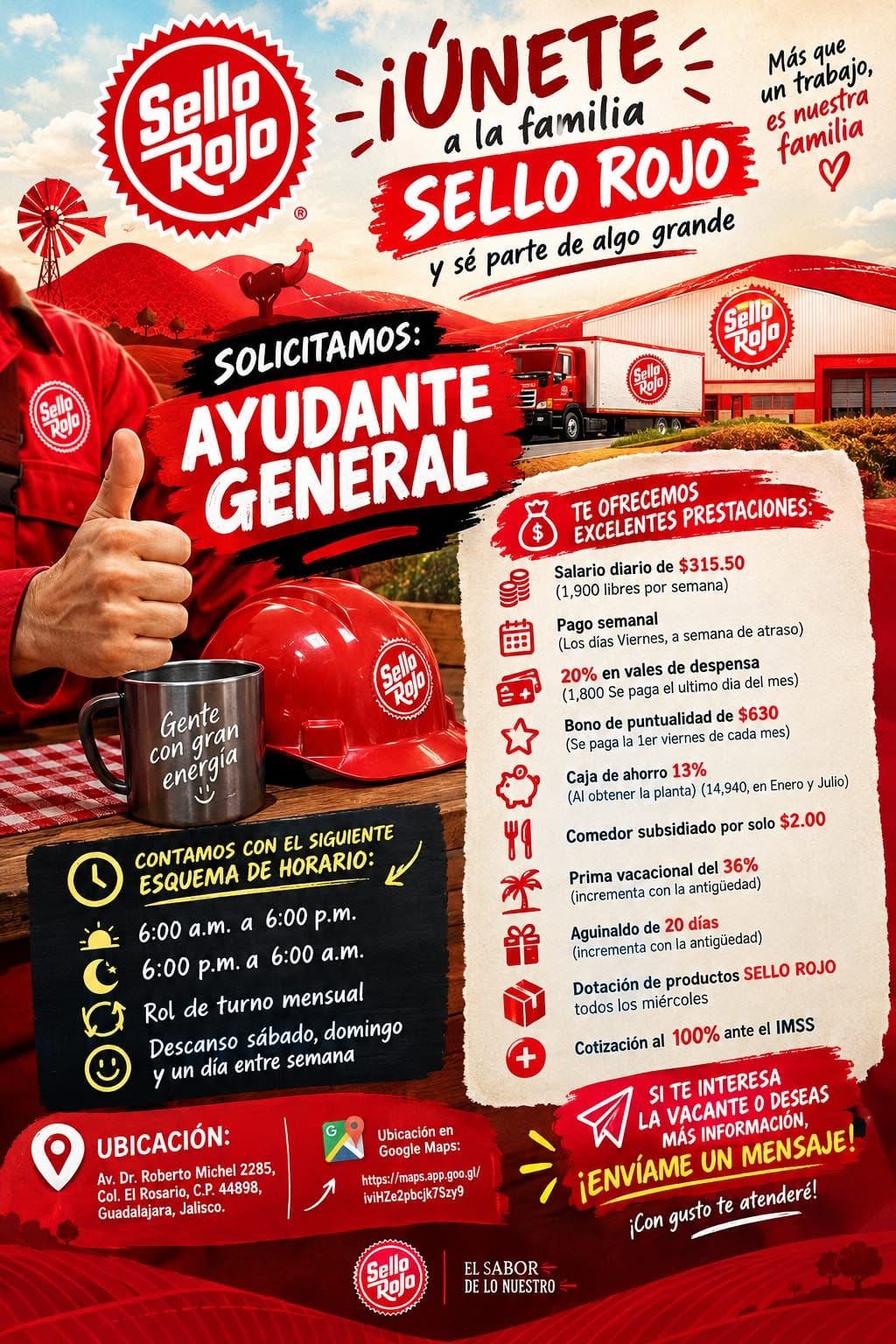 Vacante disponible