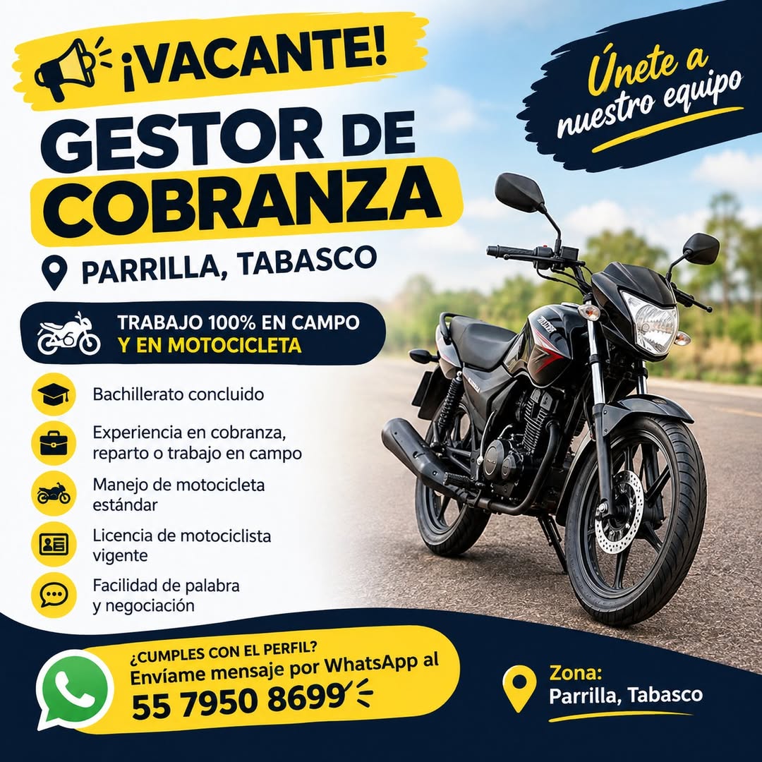 Vacante de Cobranza
