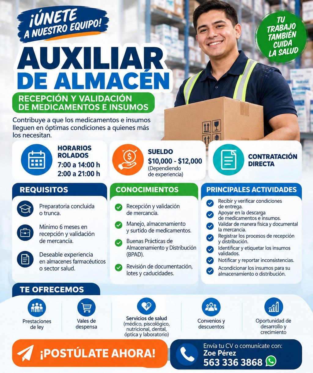 Vacante disponible