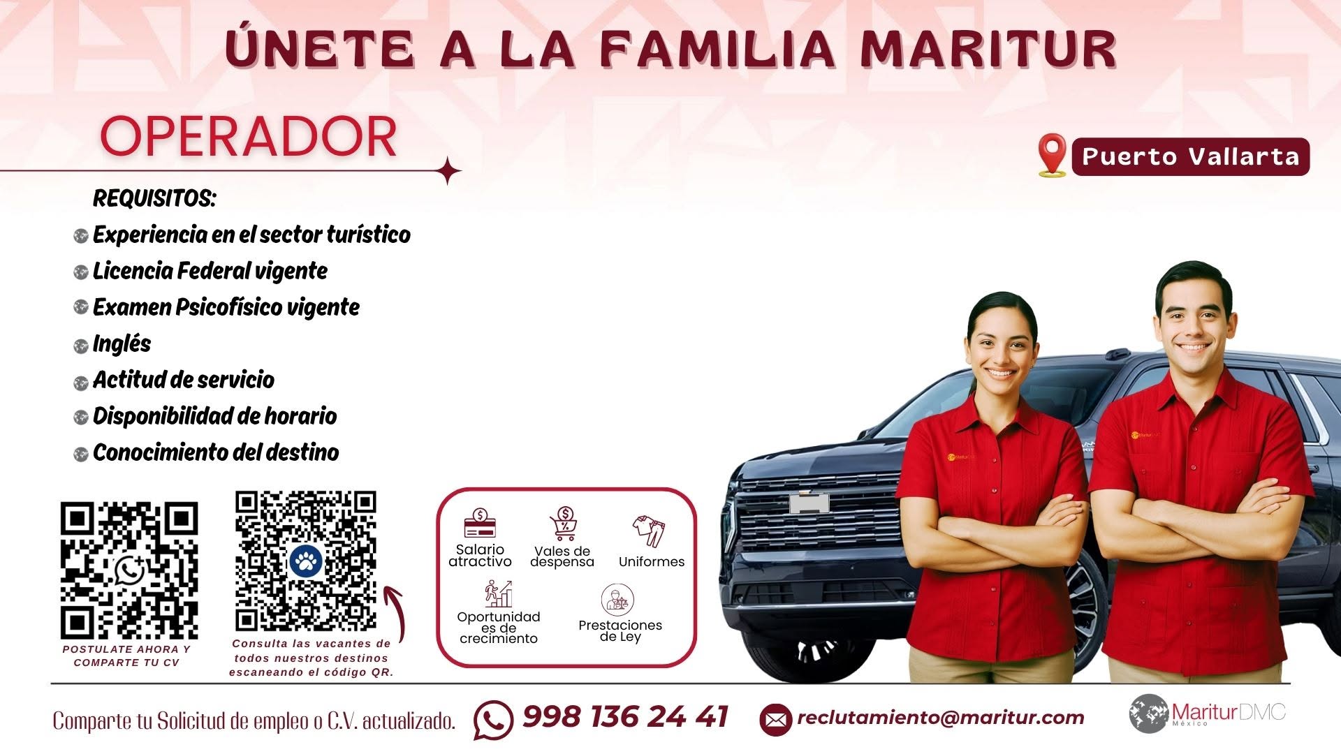 Vacante disponible