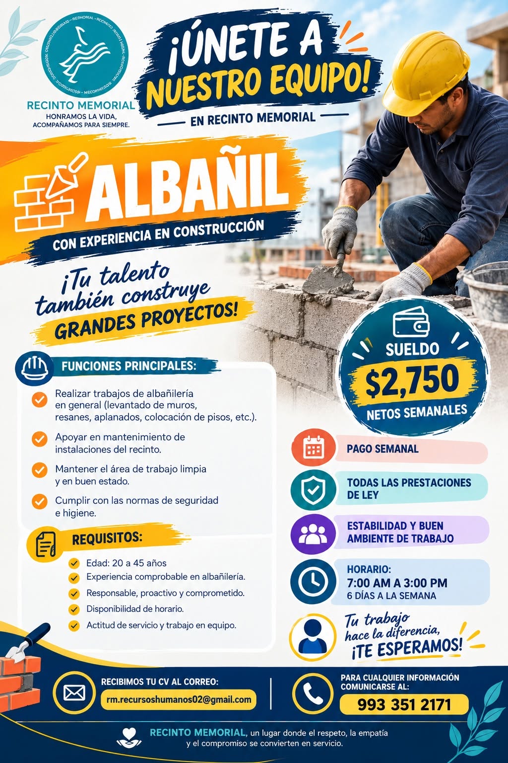 Vacante disponible