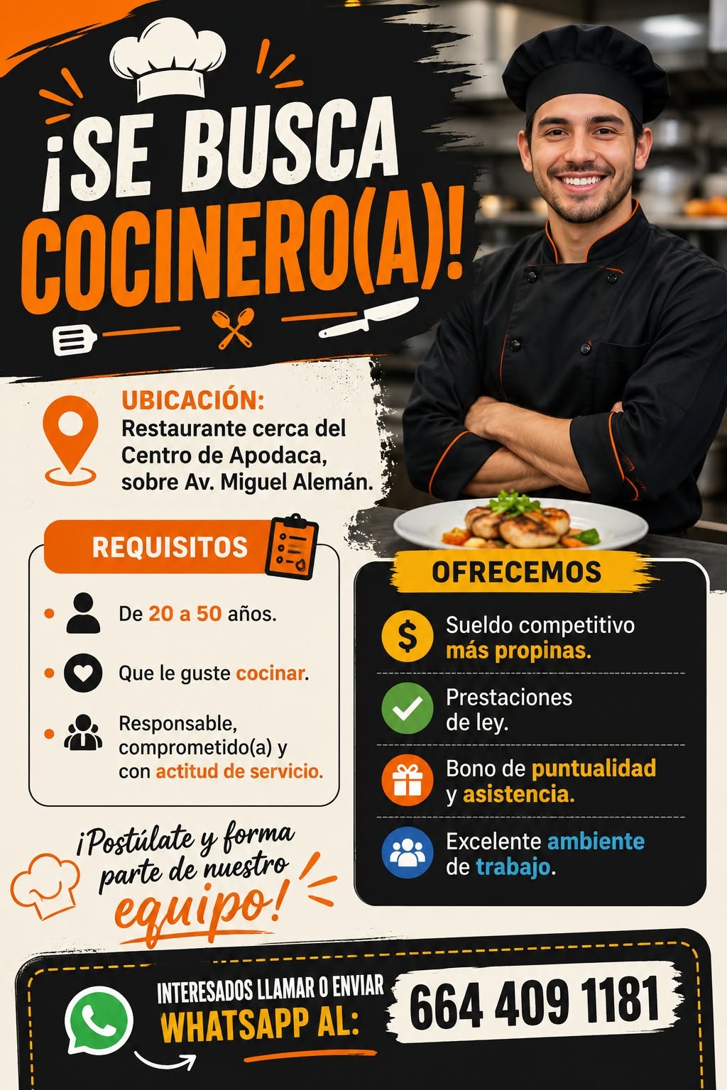 Vacante disponible