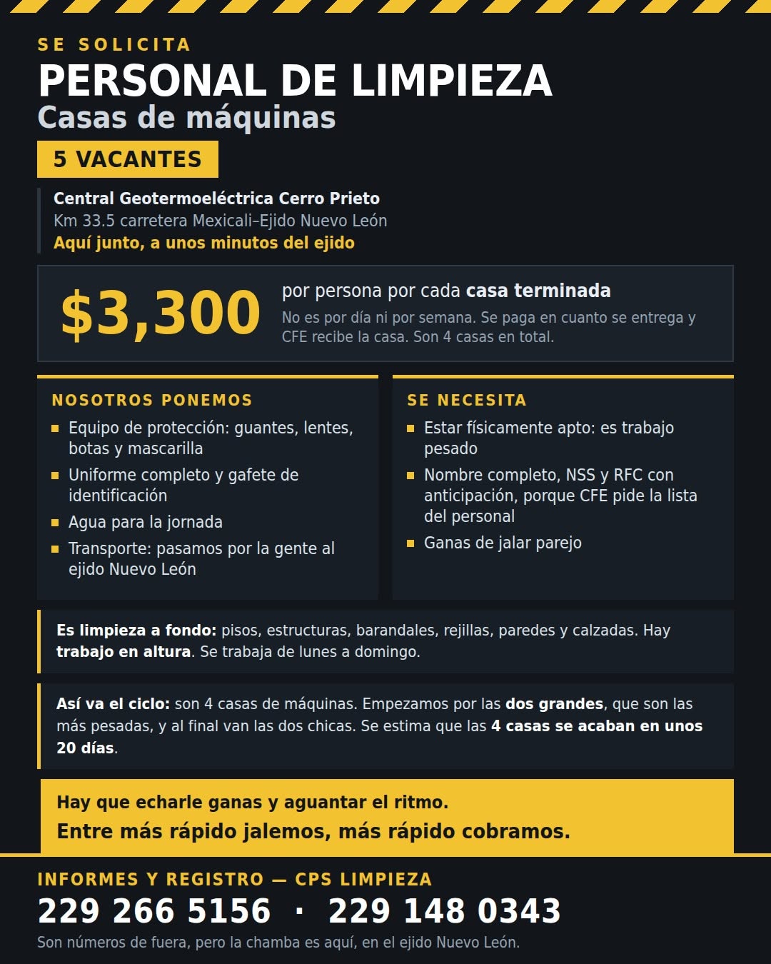 Vacante disponible