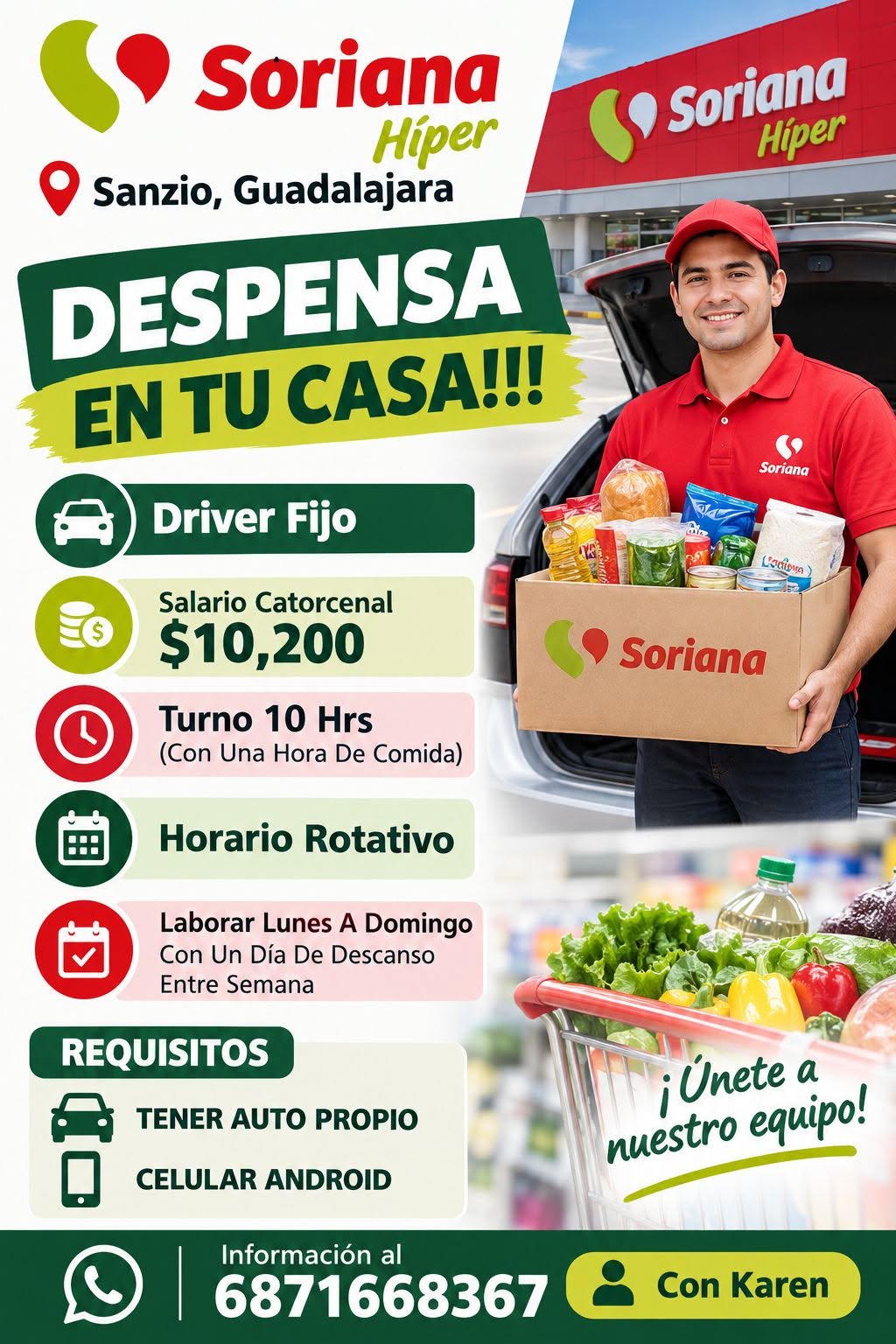Vacante disponible