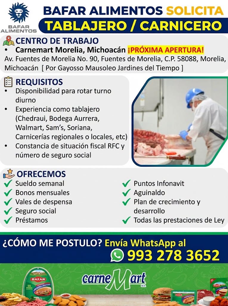 Tablajero/Carnicero