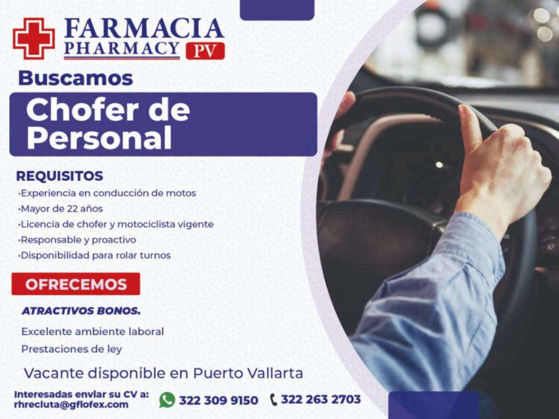 Chofer de Personal