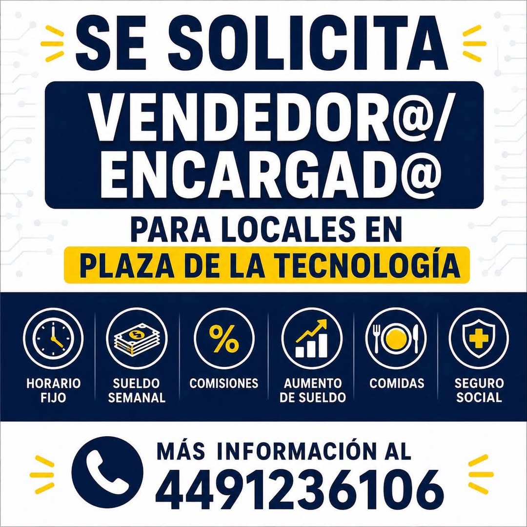 Vacante disponible