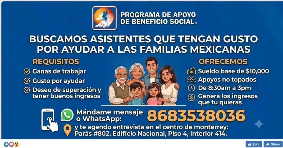 Vacante disponible