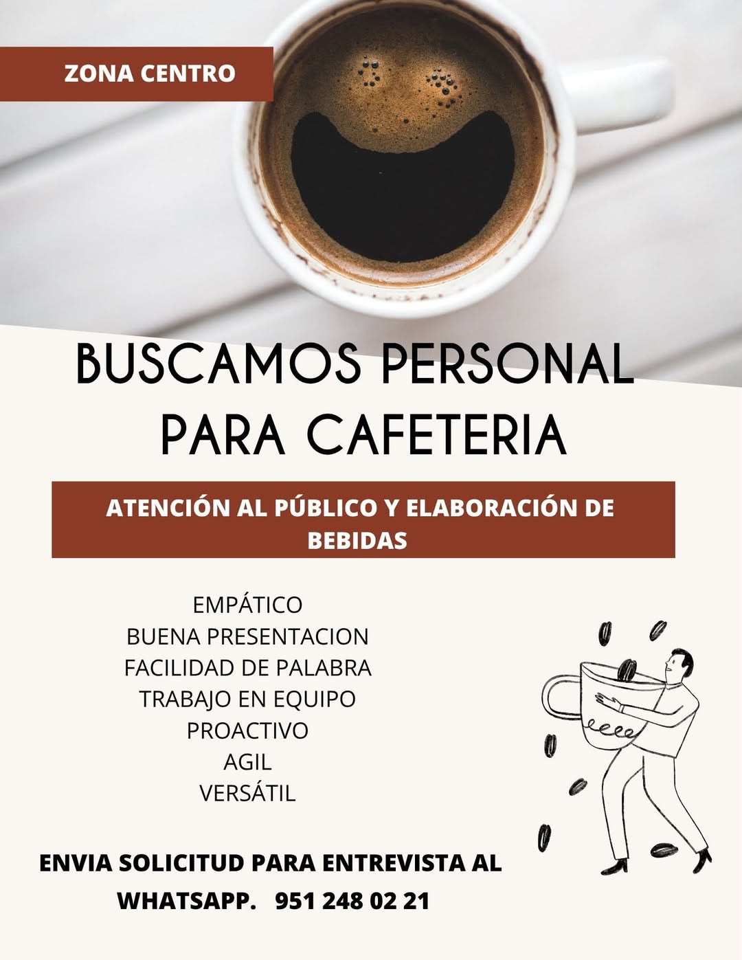 Vacante disponible