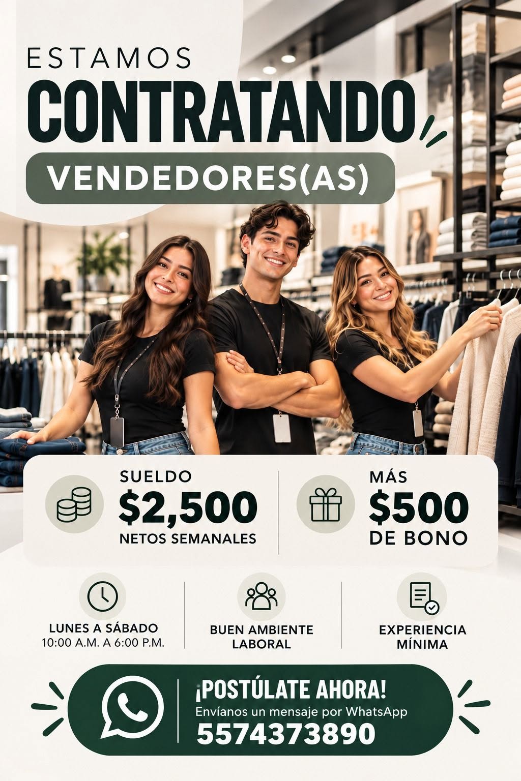 Vendedor(a) de Piso