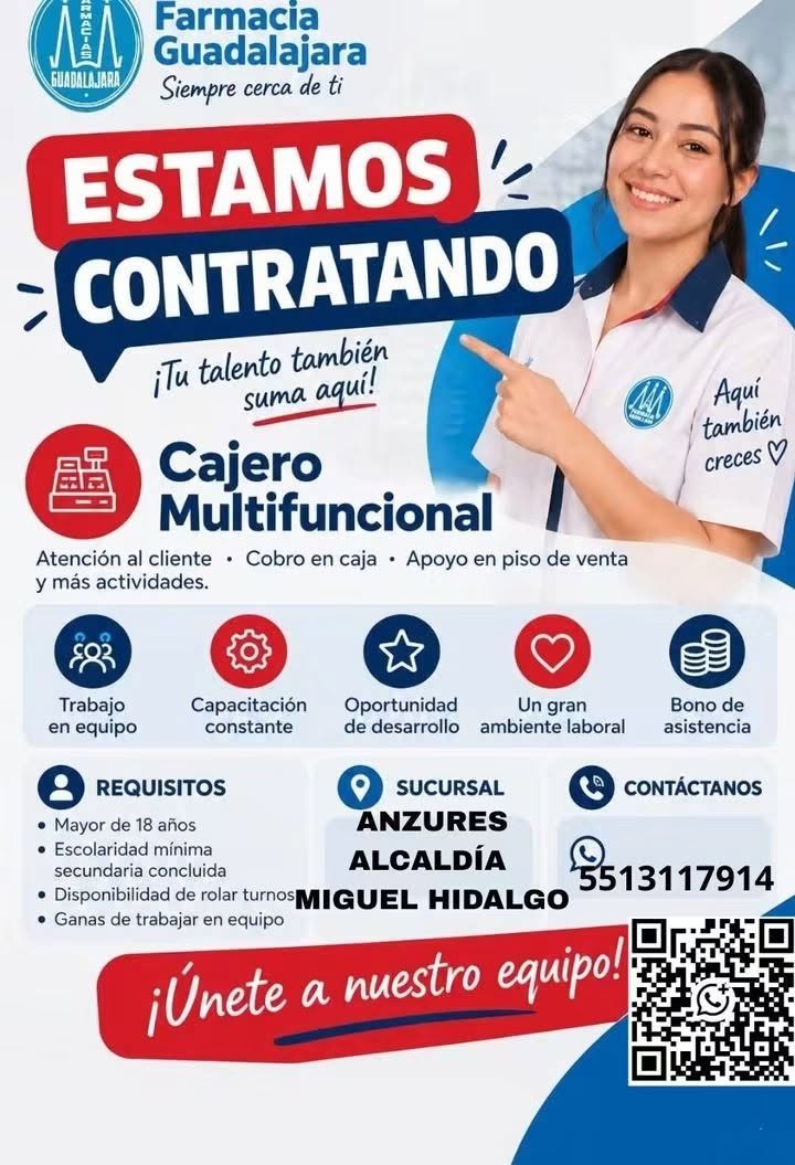 Cajero(a) Multifuncional