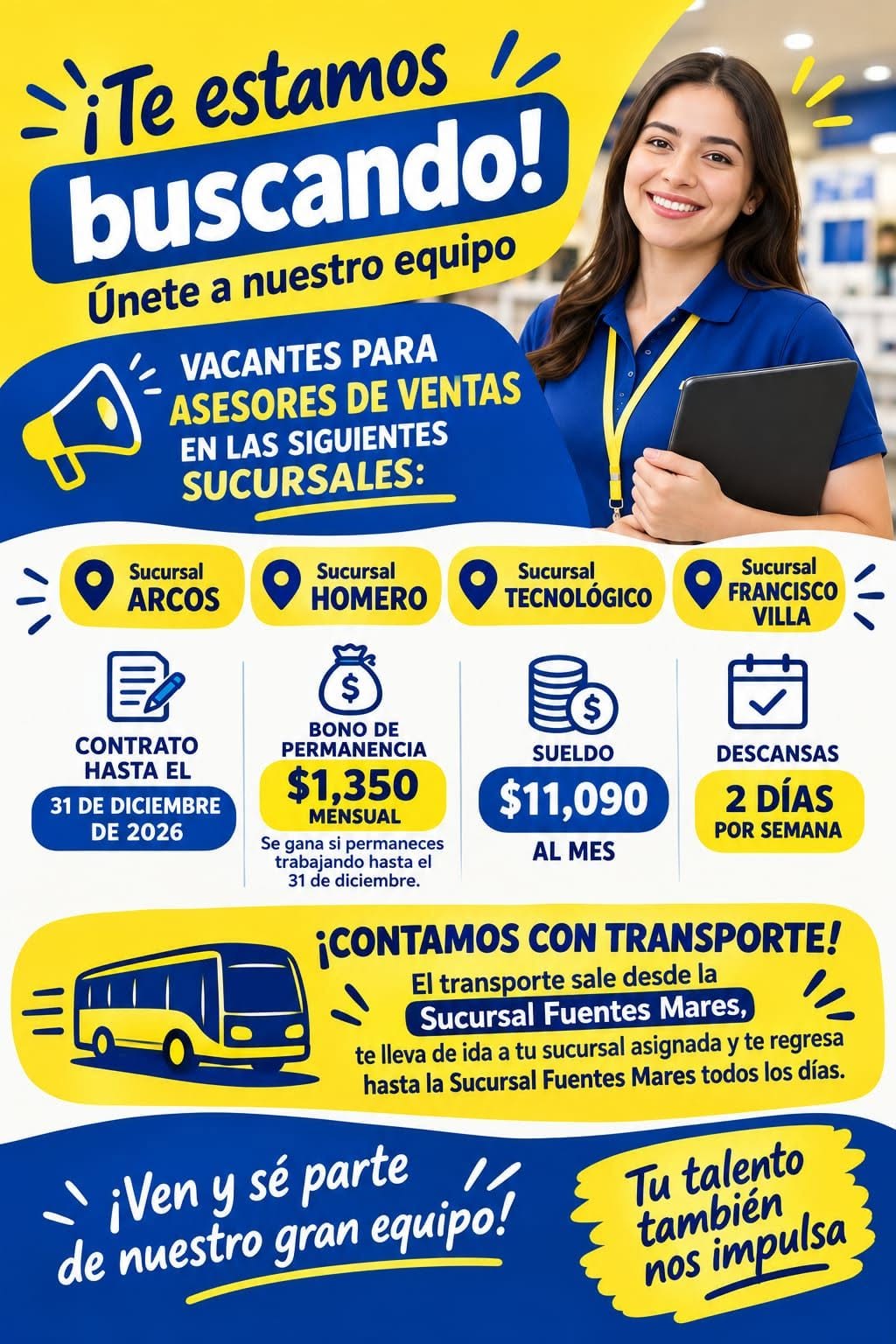 Vacante disponible