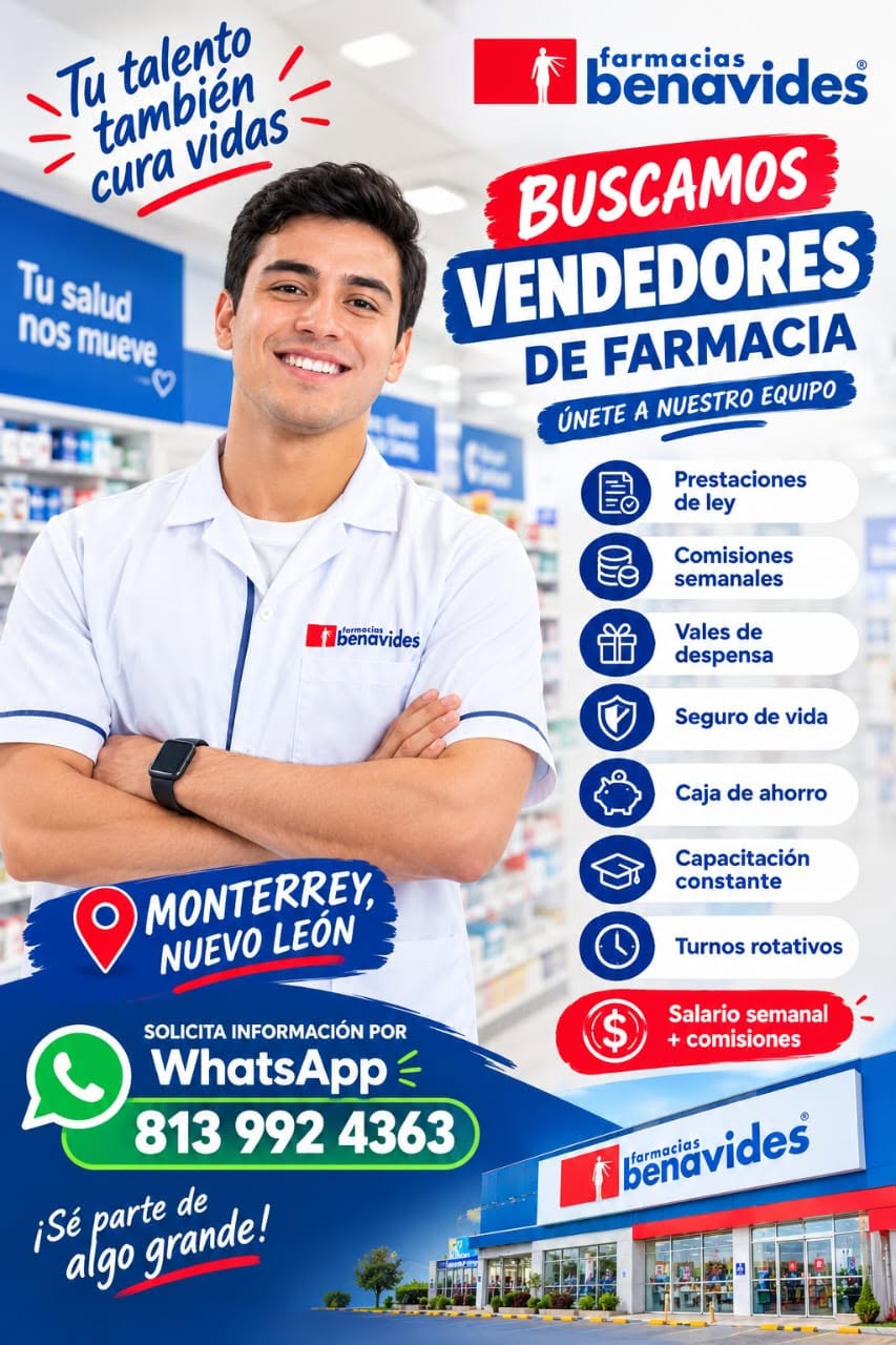 Vendedor de Farmacia