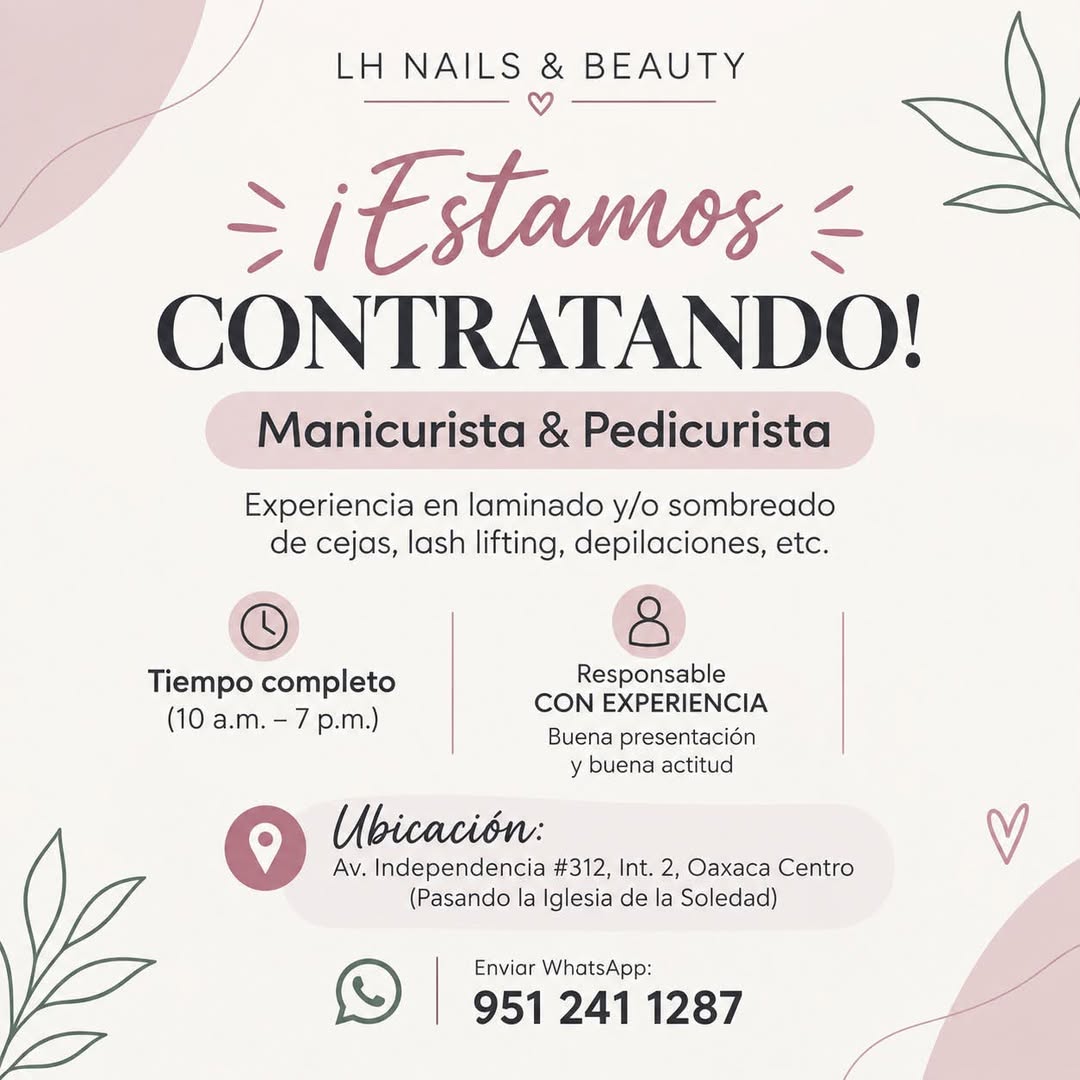 Vacante disponible