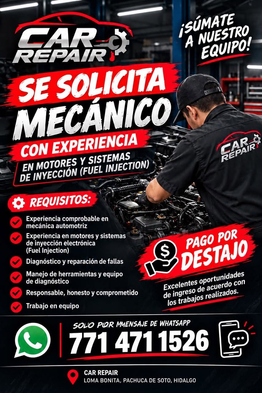 Vacante disponible