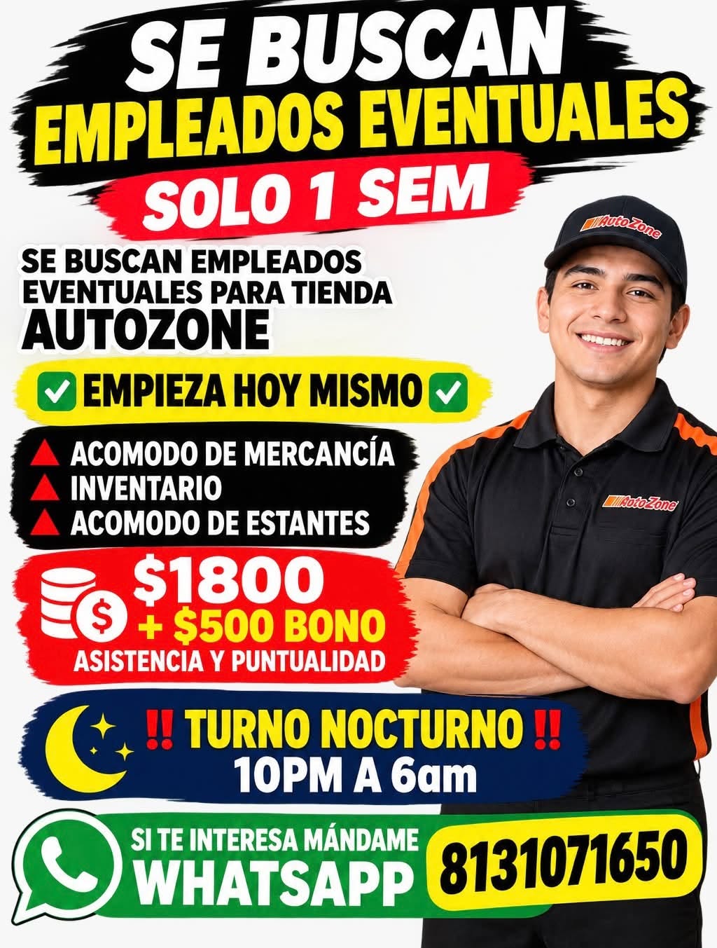 Vacante disponible