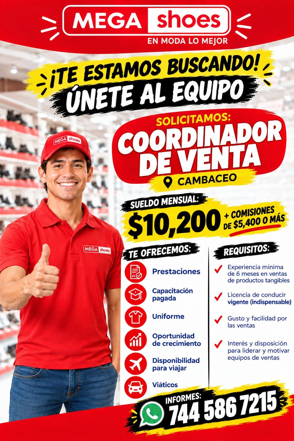 Coordinador de Ventas