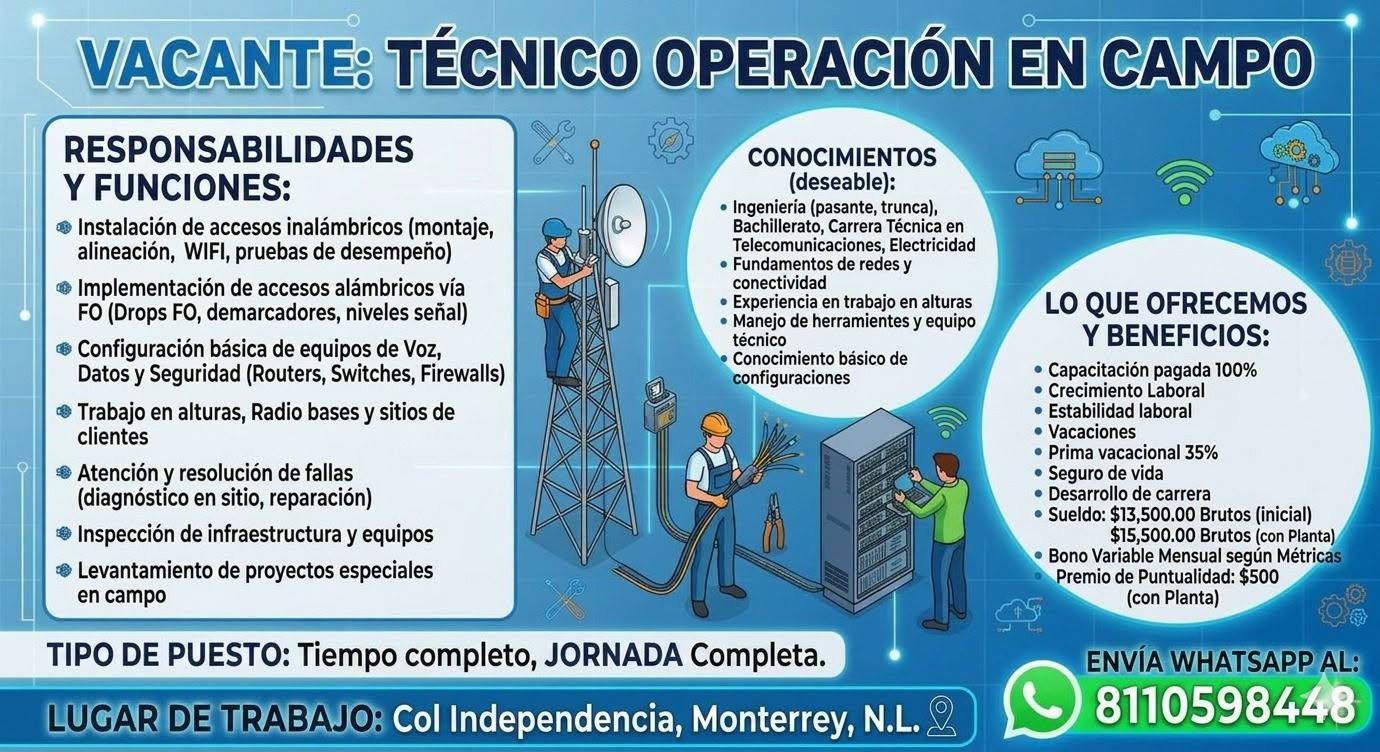 Técnico Instalador