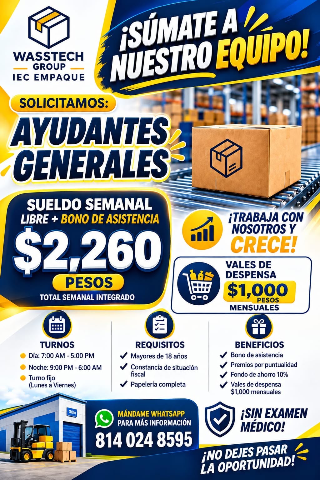 Vacante disponible