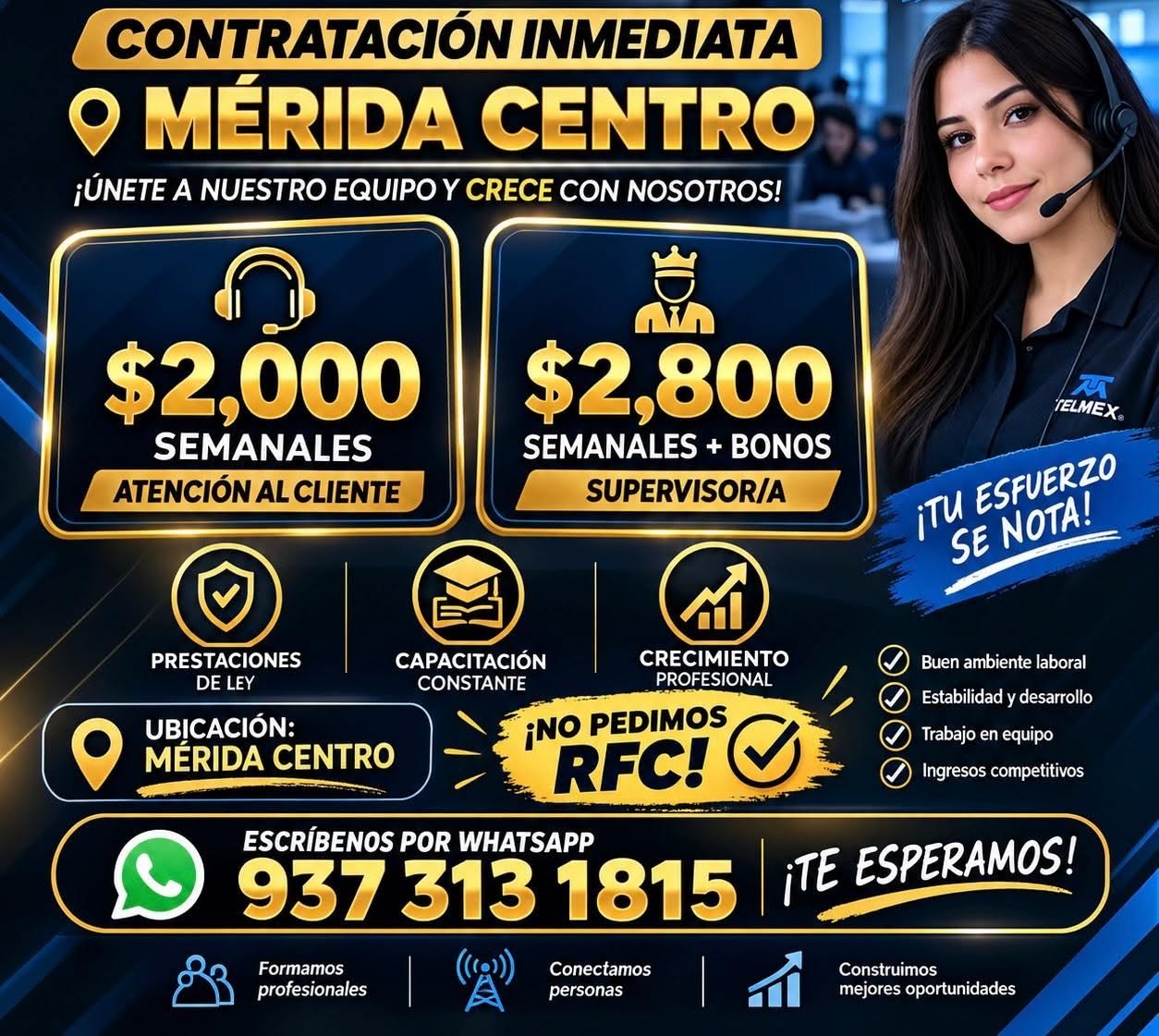 Vacante disponible