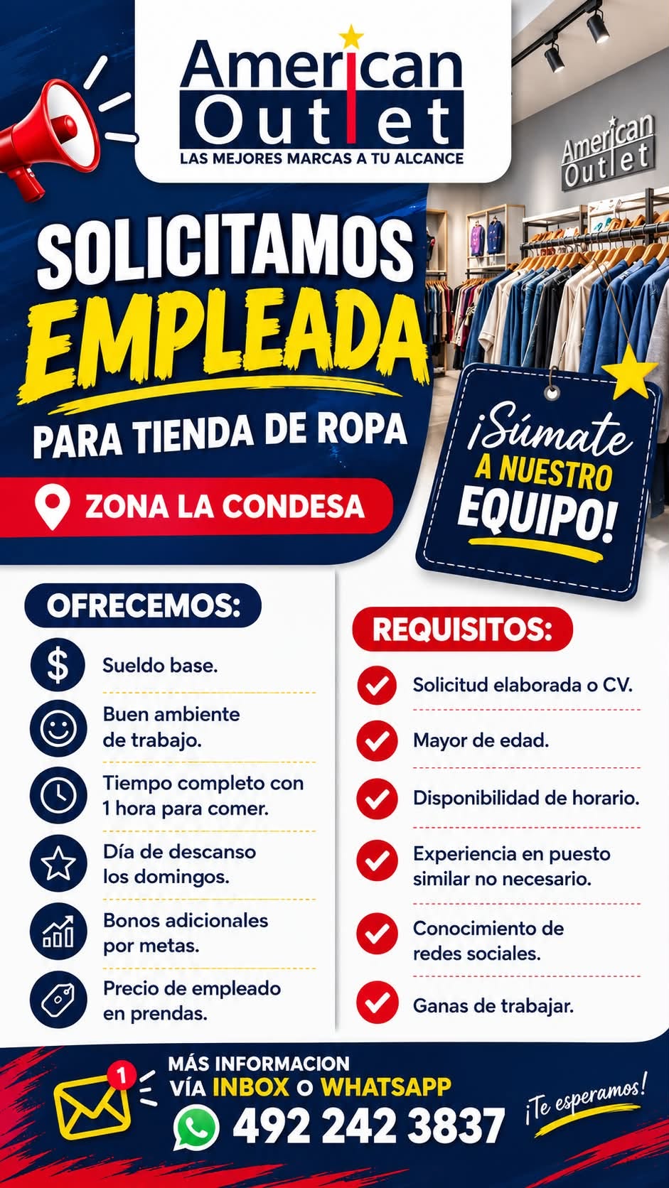 Vacante disponible