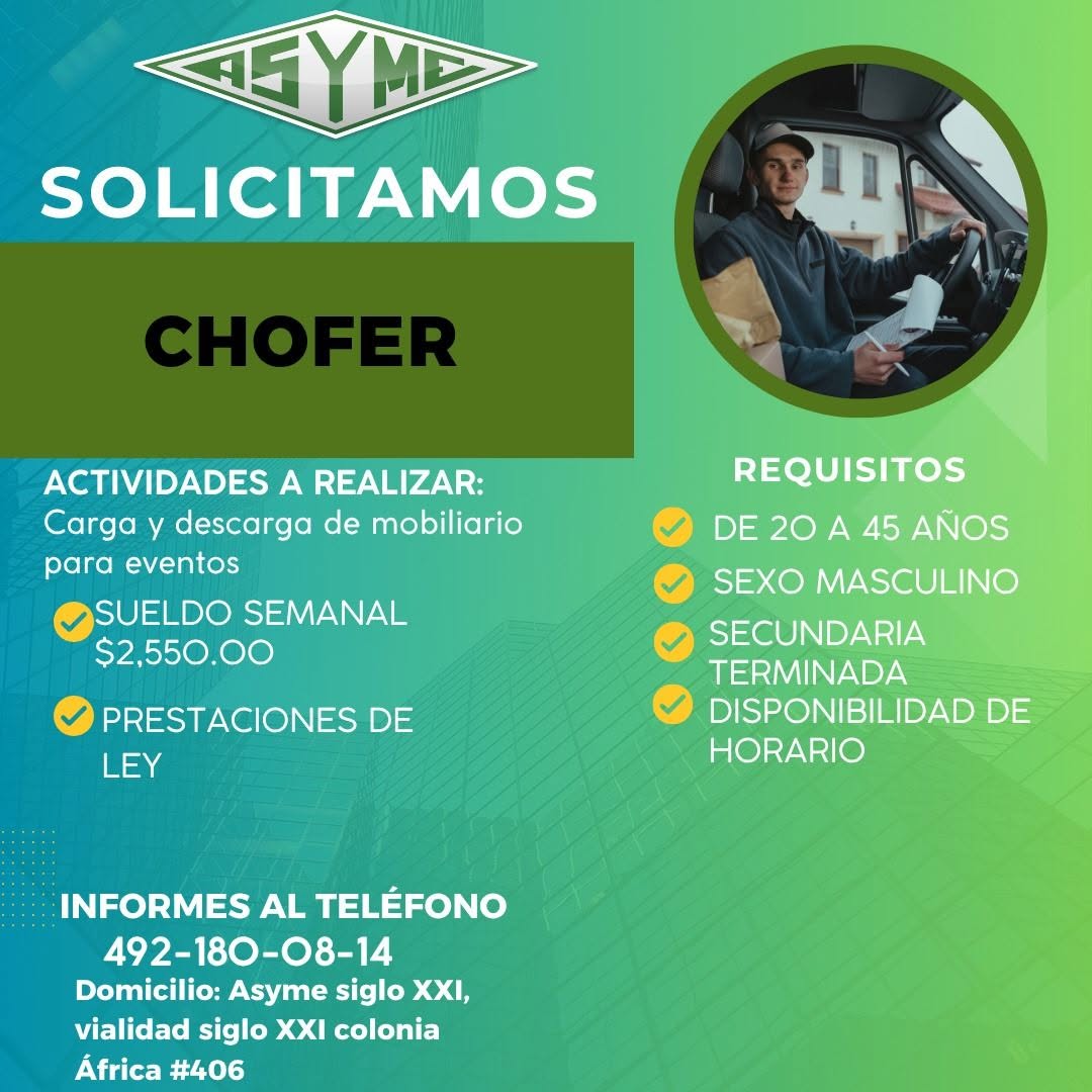 Vacante disponible