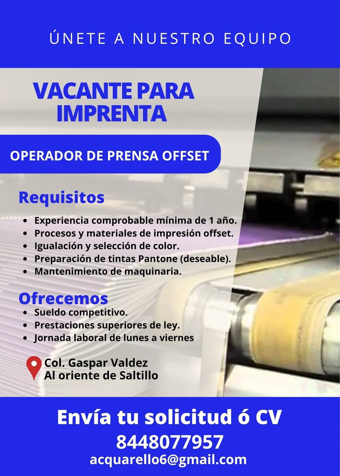 Impresor Offset
