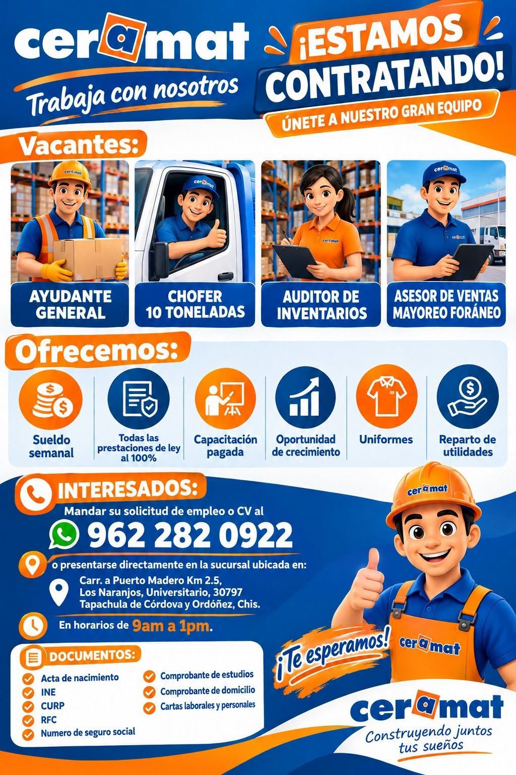 Vacante disponible
