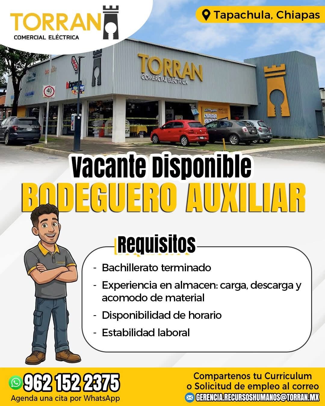 Vacante disponible